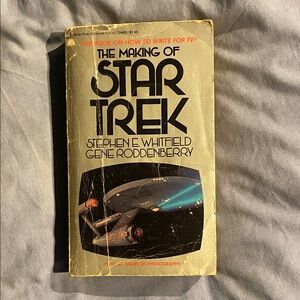 The Making of Star Trek Paperback - STAR TREK Book - White Cover